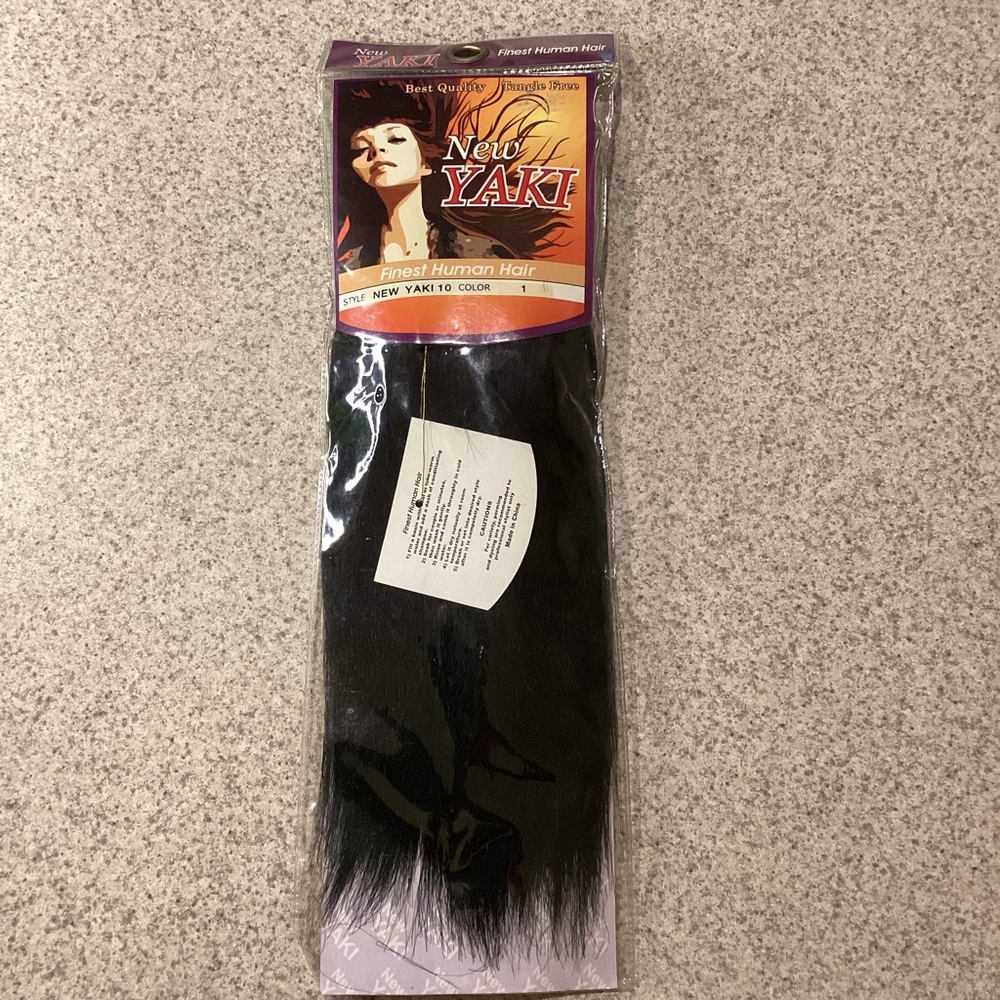 New Yaki Weave 10 Inch Hair